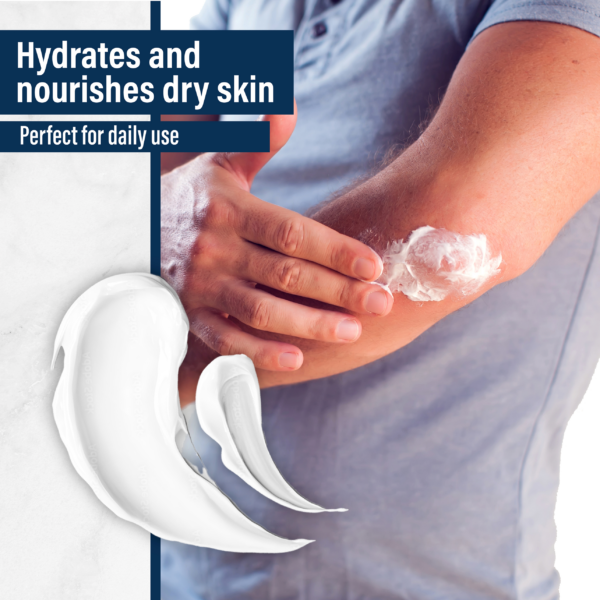 Daily moisturizer cream for eczema relief and dry skin – best moisturizing body cream for sensitive, rough, or flaky skin